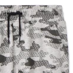 Jogging en molleton imprimé camouflage pour garçon