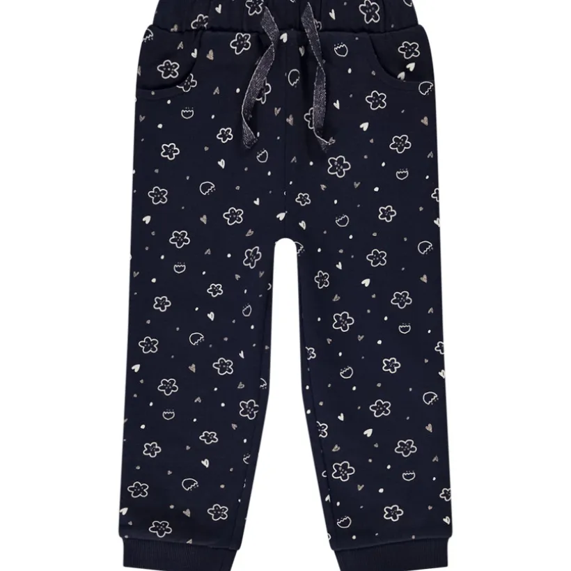 Jogging en molleton imprimé fantaisie pour bébé fille