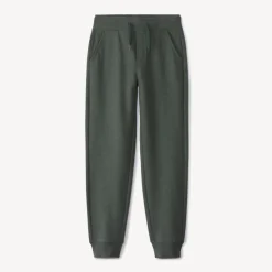 Jogging en molleton slub uni pour garçon