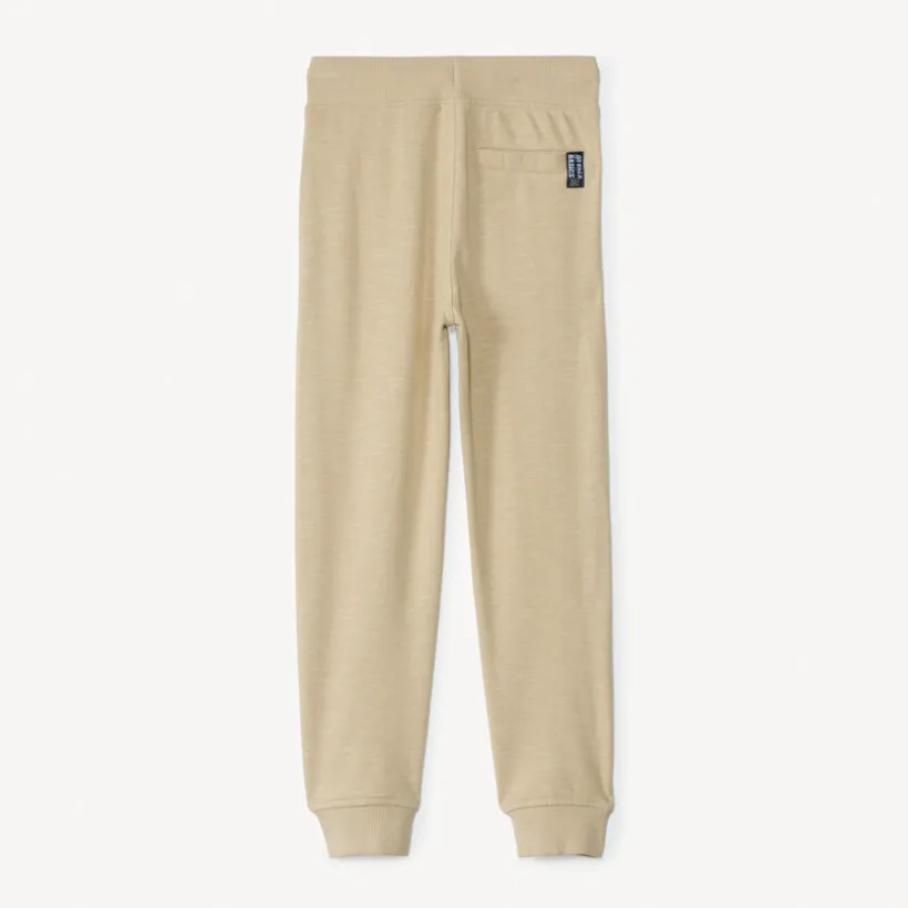 Jogging en molleton slub uni pour garçon