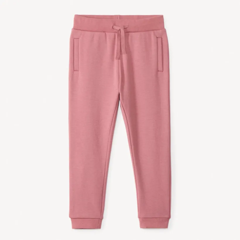 Jogging en molleton uni pour fille