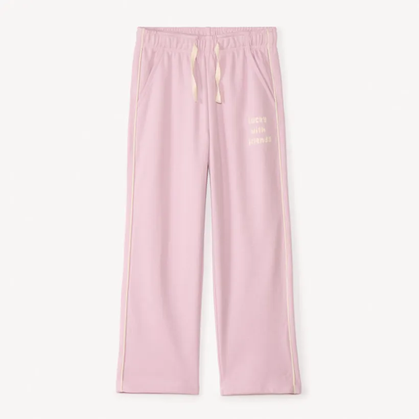 Jogging large en molleton printé pour fille
