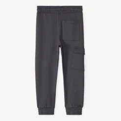 Jogging molleton bicolore à poches pour garçon