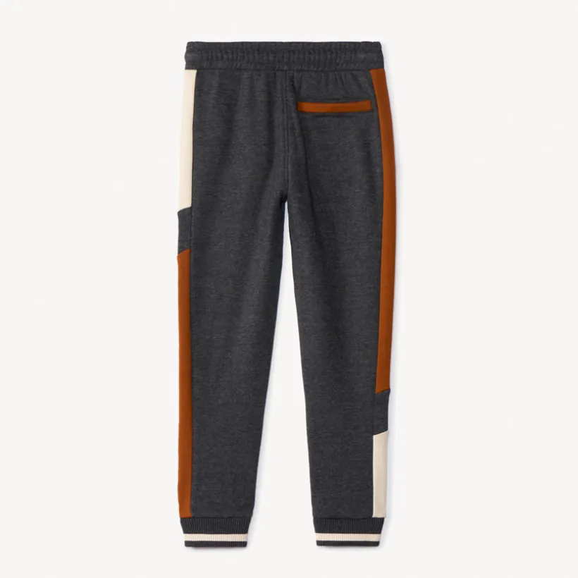 Jogging molleton effet color block pour garçon
