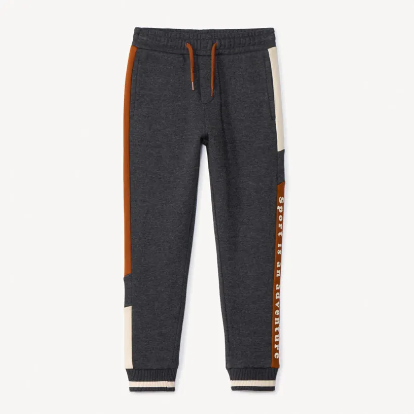 Jogging molleton effet color block pour garçon