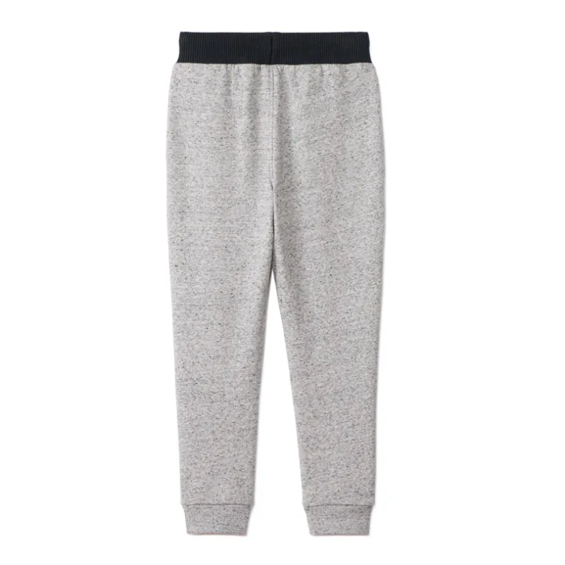 Jogging molleton effet neps pour garçon