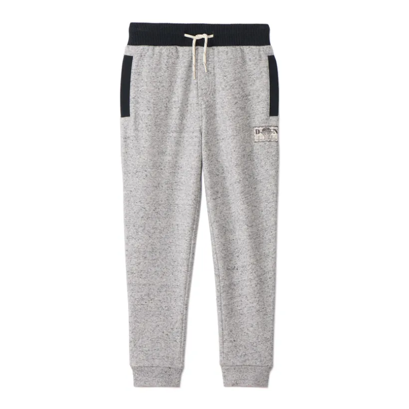 Jogging molleton effet neps pour garçon