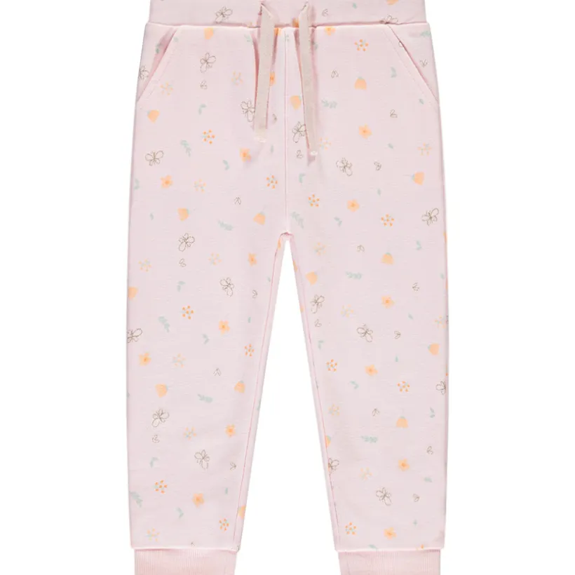 Jogging molleton imprimé pailleté pour bébé fille