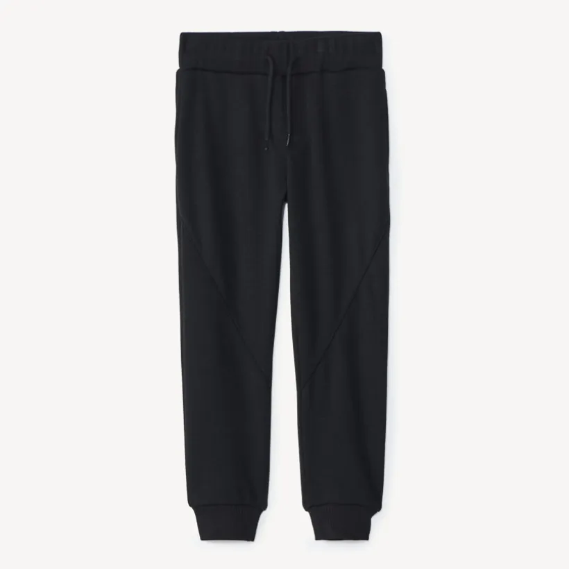 Jogging molleton uni doublé sherpa pour garçon