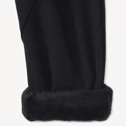 Jogging molleton uni doublé sherpa pour garçon