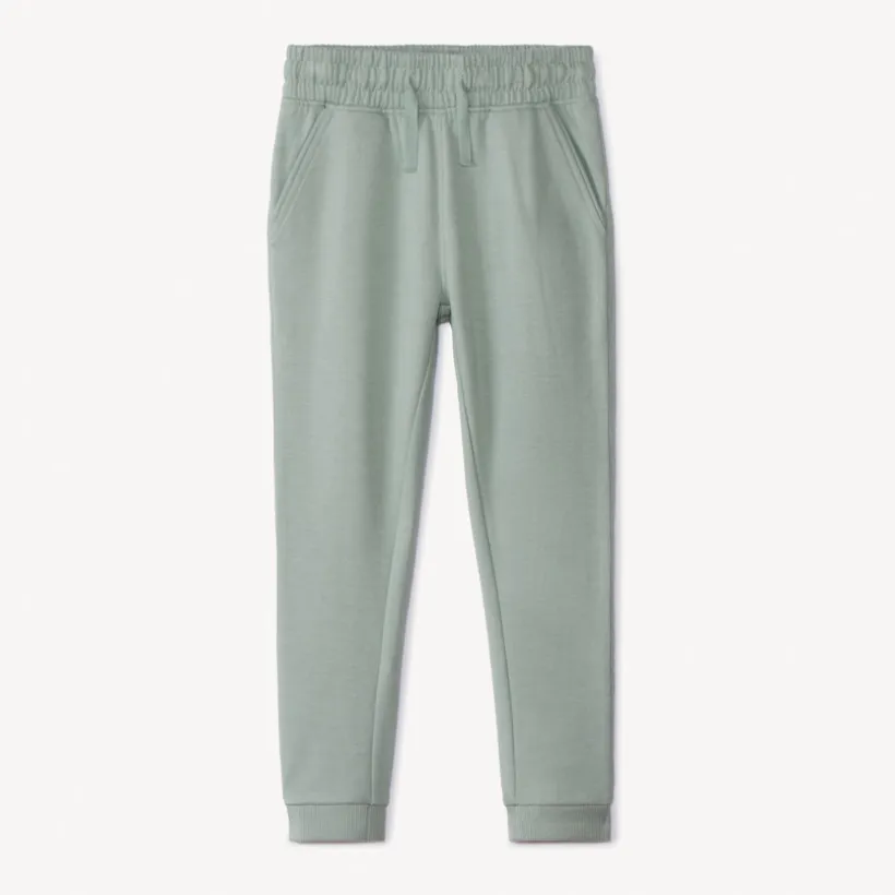 Jogging molleton uni pour fille