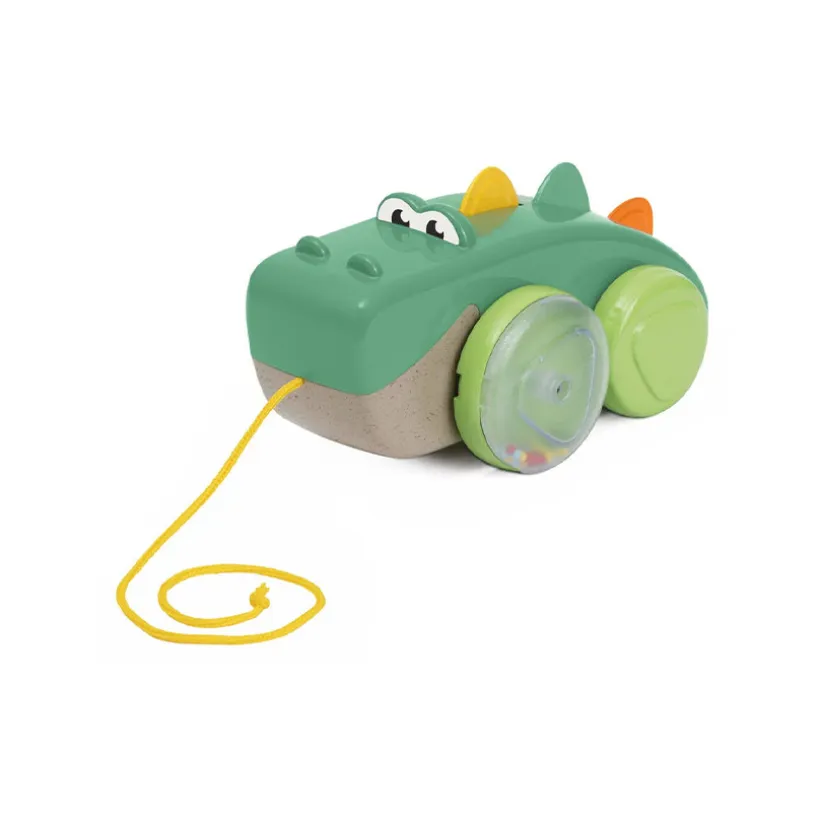 Jouet crocodile à tirer