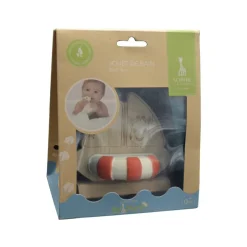 Jouet de Bain Bateau Rubber Wood - Sophie La Girafe