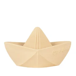 Jouet de bain en caoutchouc Bateau Origami nude