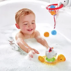 Jouet de bain Éléphant nageur et sa bouée