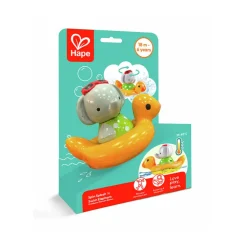 Jouet de bain Éléphant nageur et sa bouée