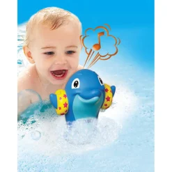 Jouet de bain Siffl'Eau - Dauphin gicleur