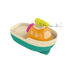 Jouet de bain Toby le bateau à jet d'eau rigolo