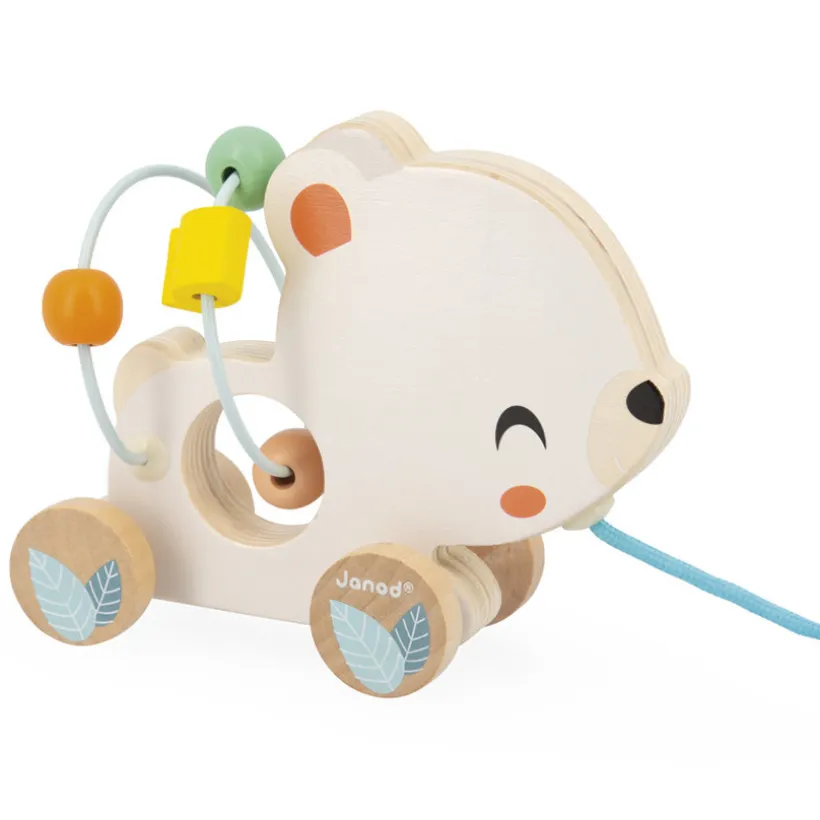 Jouet en bois Baby Looping Animaux (modèle aléatoire)