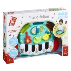 Jouet musical Piano'Folies Sophie la Girafe