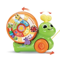 Jouet à tirer Rouli-escargot maxi découvertes