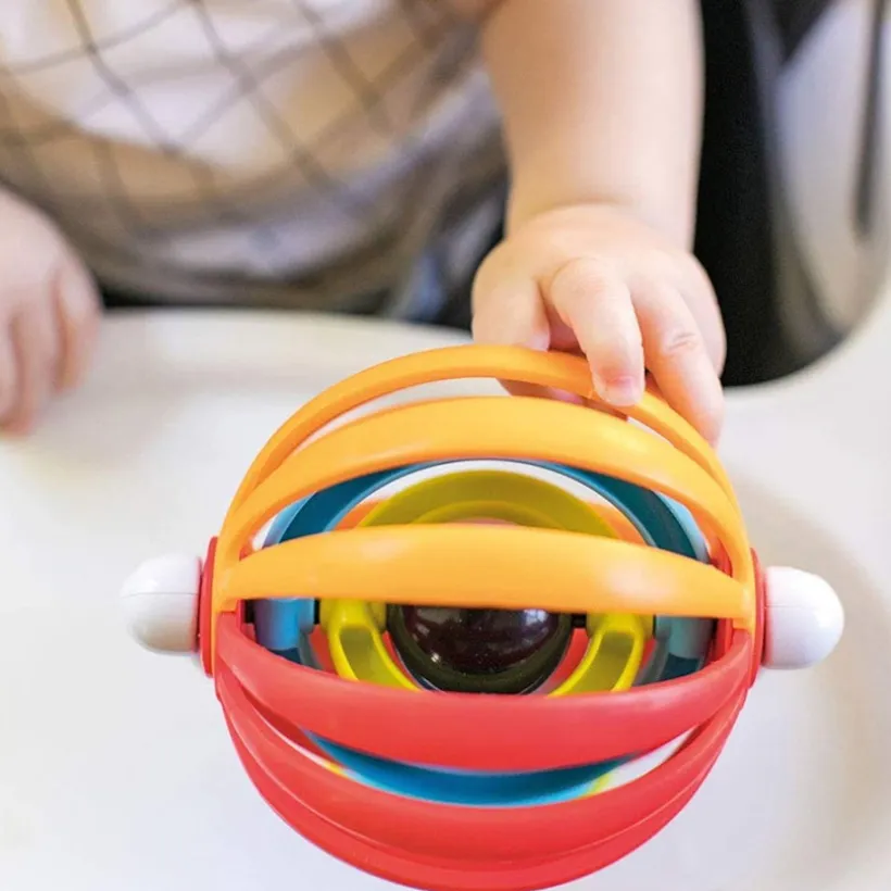 Jouet à ventouse Sticky Spinner pour chaise-haute