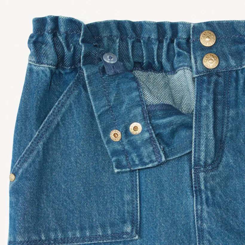 Jupe courte en jean pour fille