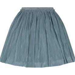 Jupe courte plissée à paillettes pour fille
