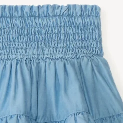 Jupe courte à volants pour fille