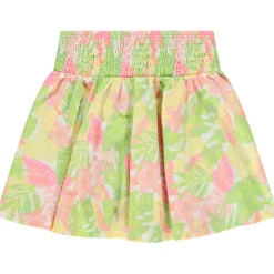 Jupe en jersey fochette avec taille smockée pour fille