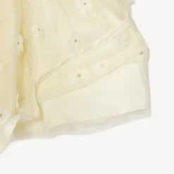 Jupe en tulle avec fleurs 3D pour bébé fille
