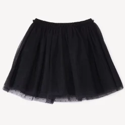 Jupe en tulle plumetis uni pour fille