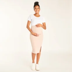 Jupe longue moulante uni pour femme