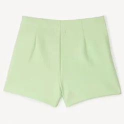 Jupe-short effet noué uni pour fille