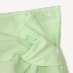 Jupe-short effet noué uni pour fille