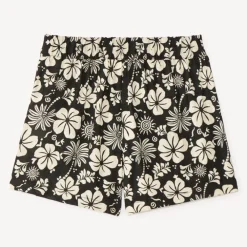 Jupe-short portefeuille imprimée florale pour fille