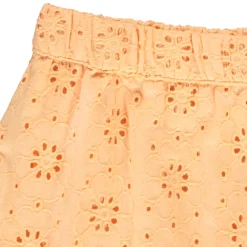 Jupe volantée en broderie anglaise pour fille