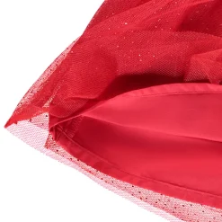 Jupe volantée en tulle pailleté pour bébé fille
