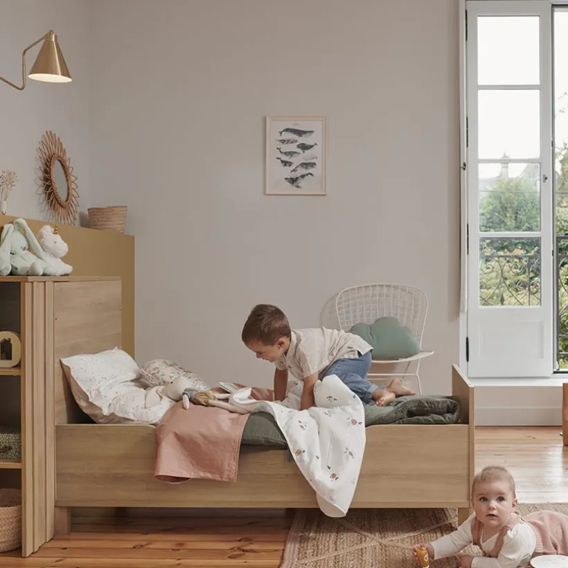 Kit de transformation Calypso pour lit Little Bed 70 x 140 chêne du bocage