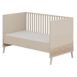 Kit de transformation pour lit 70 x 140 cm Eefje beige cachemire