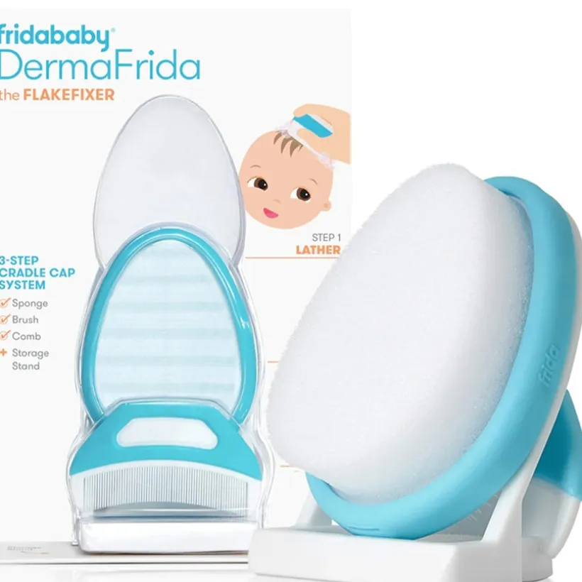 Kit 3-en-1 croûtes de lait bébé Dermafrida