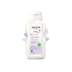 Lait corporel bébé à la Mauve Blanche 200 ml