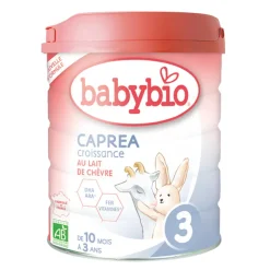 Lait en poudre 3ème âge au lait de chèvre bio Caprea 3 - 800g