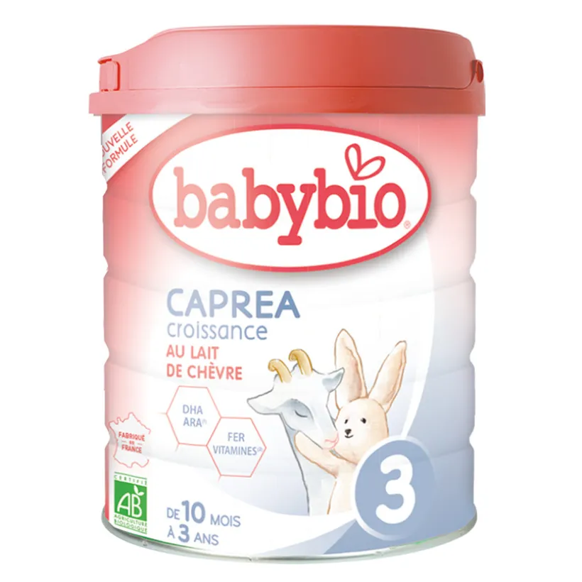 Lait en poudre 3ème âge au lait de chèvre bio Caprea 3 - 800g