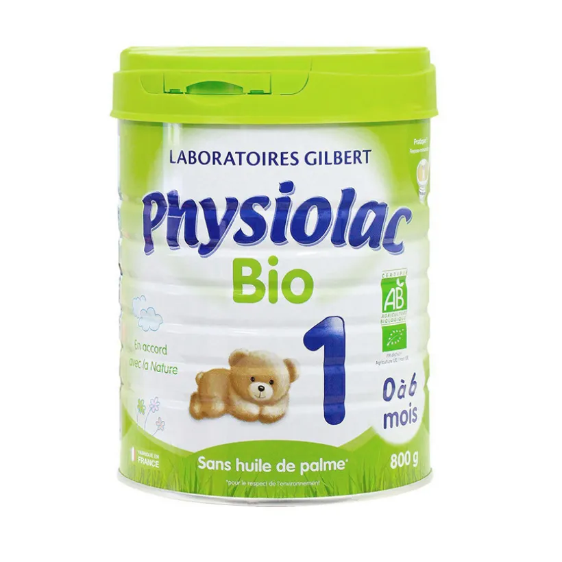 Lait en poudre Physiolac Bio 1 - 800g