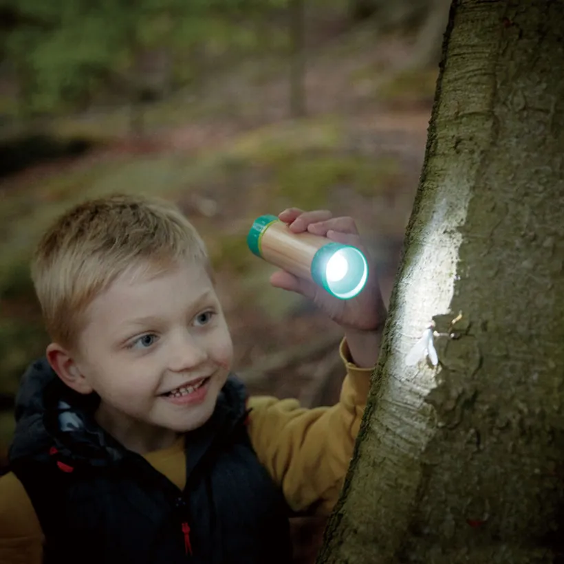 Lampe de poche manuelle avec étui