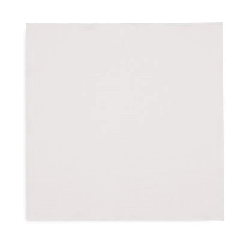 Lange tétra gaze de coton Olive Green/Ivory 70 x 70cm 4 pcs