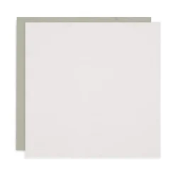Lange tétra gaze de coton Olive Green/Ivory 70 x 70cm 4 pcs