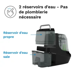 Lave-biberon électrique Pro -Lave- Stérilise & Sèche All Black Noir