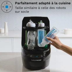 Lave-biberon électrique Pro -Lave- Stérilise & Sèche All Black Noir
